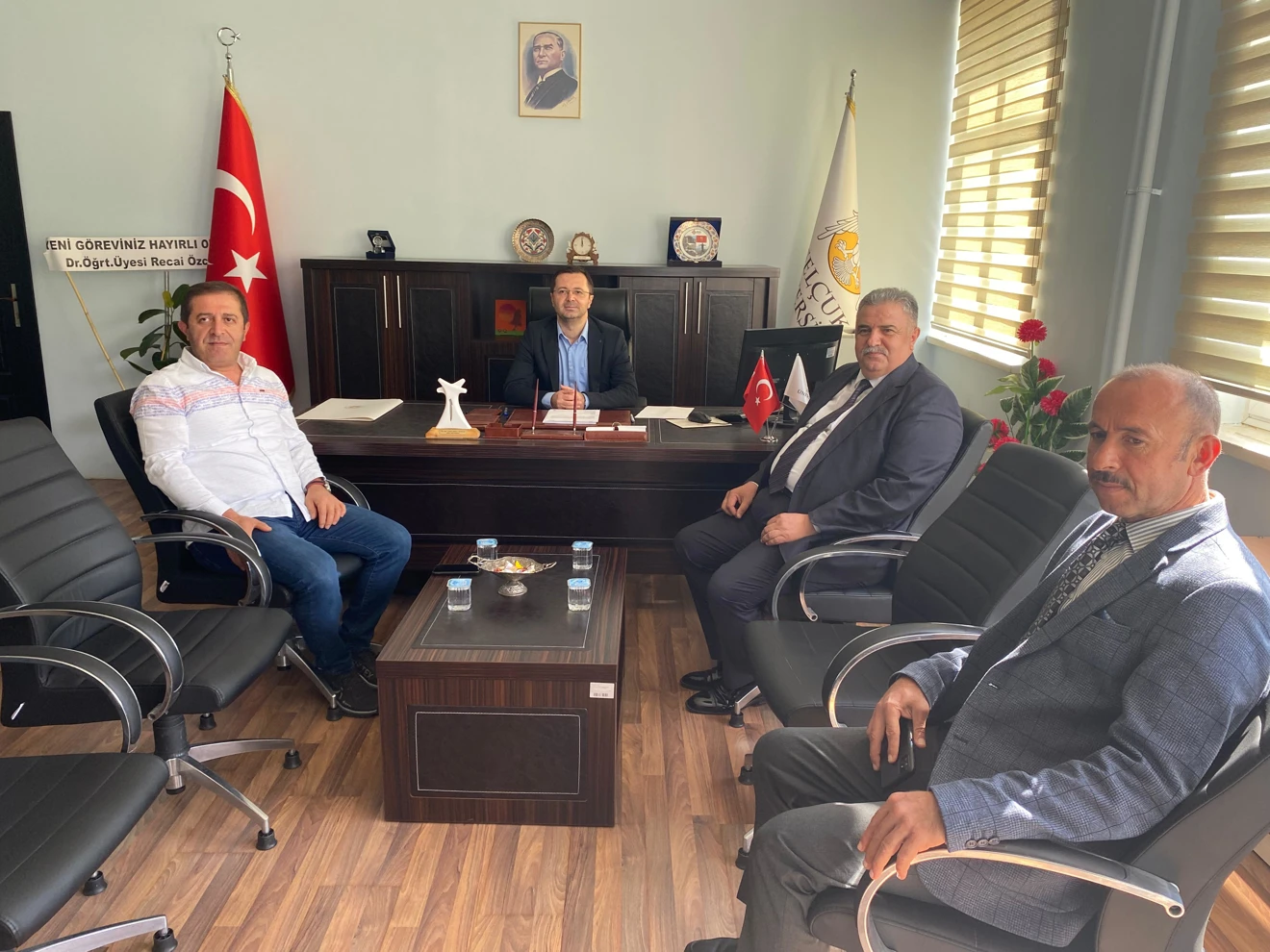Bozkır Belediye Başkanı Nazif KARABULUT Yüksekokulumuzda Konferans Verdi